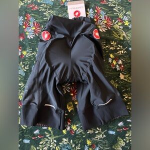 NWT Castelli Padded Biker Short Size M